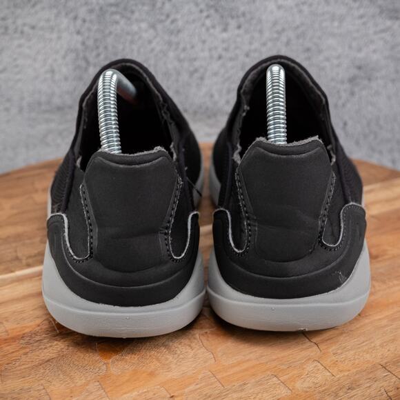 Olukai Nohea Pae Men’s Slip-On Sneakers Loafers Black Mesh Drop Heel Size 8.5 US - Picture 4 of 7